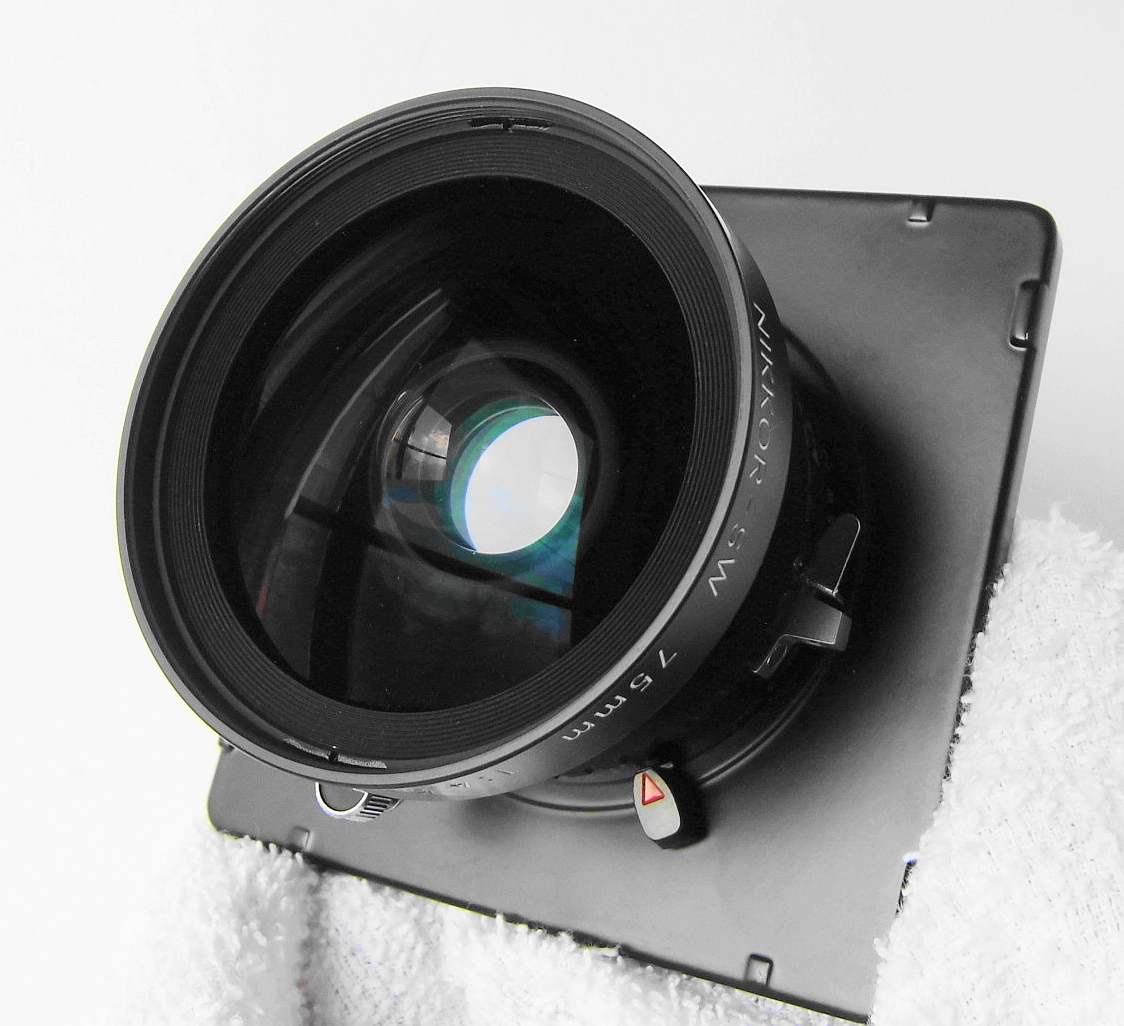 ☆（良品） ニコン Nikkor-SW 75mm F4.5 絞り羽 7枚 Sタイプ Nikon