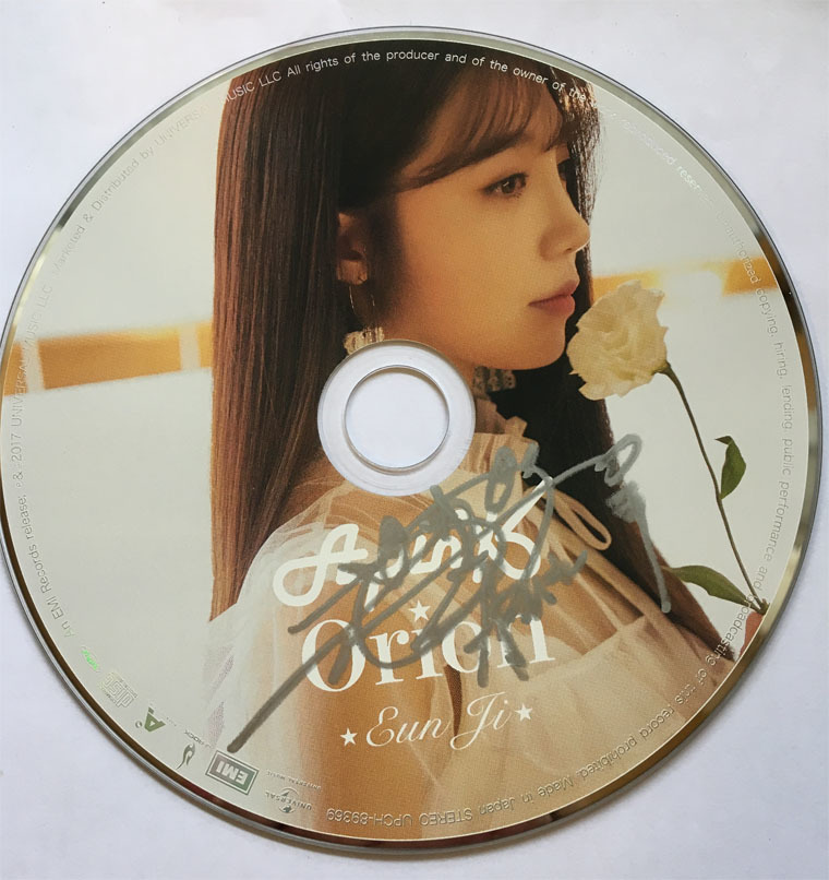 Apink Orion ウンジ直筆サイン入り 初回限定盤C ウンジVer. CD Apink Orion ウンジ直筆サイン入り 初回限定盤C ウンジVer.