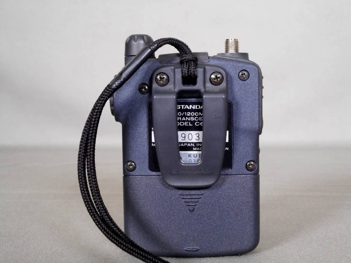 STANDARD C601 430MHz/1200MHz FMトランシーバー ダイヤモンドトライ