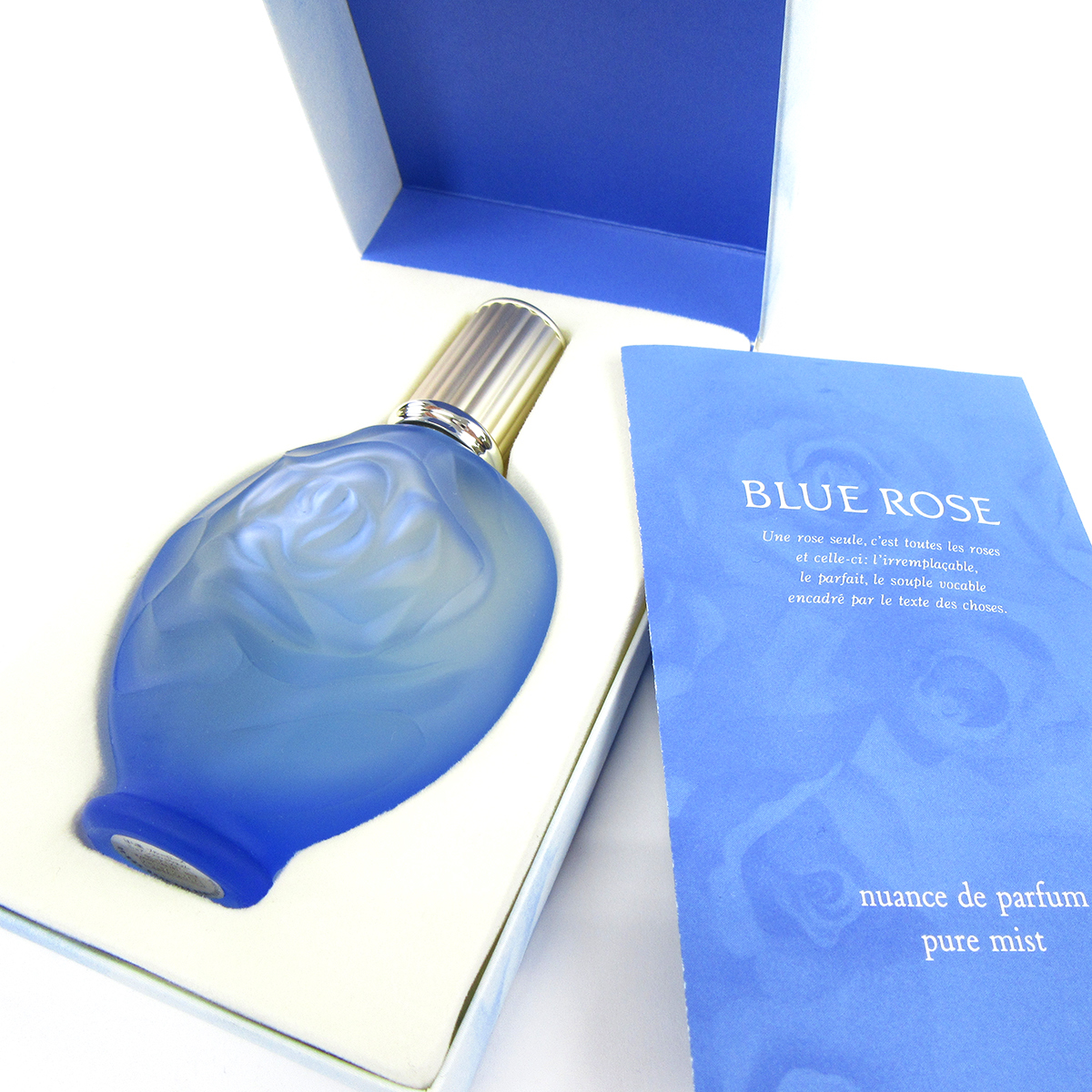 美品 資生堂 BLUE ROSE ばら園 ブルーローズ 香水 30ml 残量9割 ニュアンスドパルファム ピュアミスト 北νTK