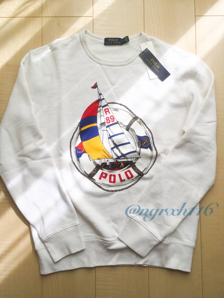 新品 POLO Ralph lauren Sailing スウェット S CP-93 レガッタ 90s 