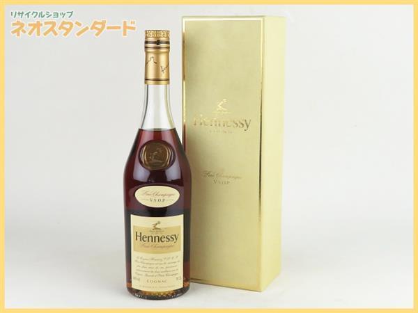 1円～ ヘネシー VSOP スリムボトル クリア ブランデー 700ml 40% 箱