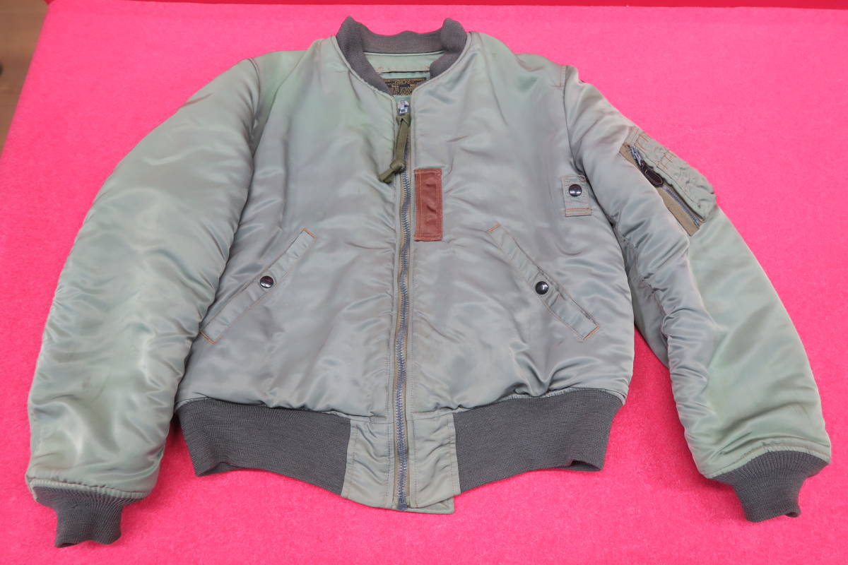 バズリクソンズ TYPE MA-1　 実名復刻　ナイロン フライトジャケット 　SIZE MEDIUM　 U.S.AIR FORCE