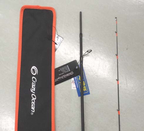 クレイジーオーシャン　オーシャンウィップＴＲ　ＯＷＴＲ-Ｓ６４ＭＬ　新品　保証書付　ティップラン用ロッド オーシャンウィップTR OWTR-S64ML | ロッド]クレイジーオーシャン crazy-ocean(クレイジーオーシャン) OWTR