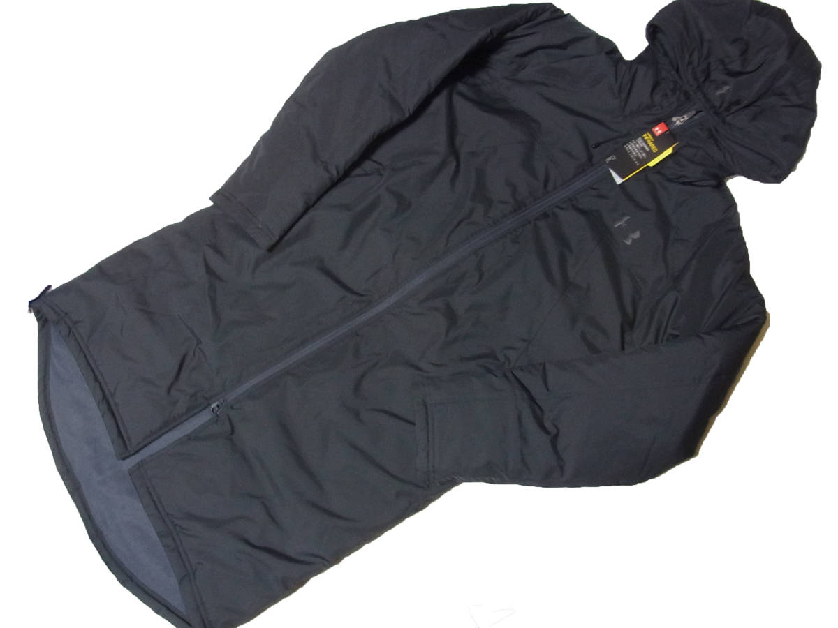 新品◇アンダーアーマー COLD GEAR INFRARED ロング中綿ベンチコート 