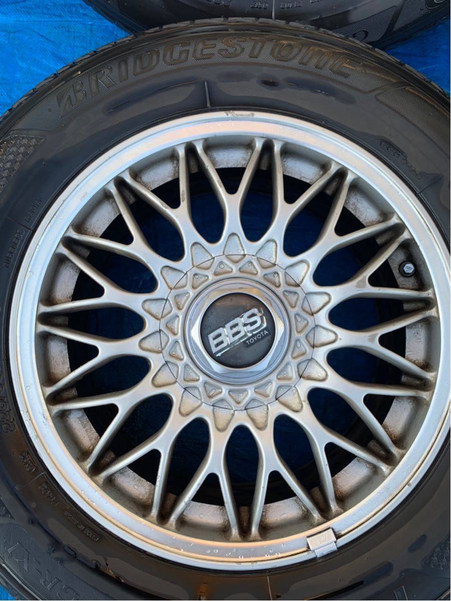 BBS トヨタ純正 20セルシオ 16インチ RG173 4本セット 225/60R16 5穴 