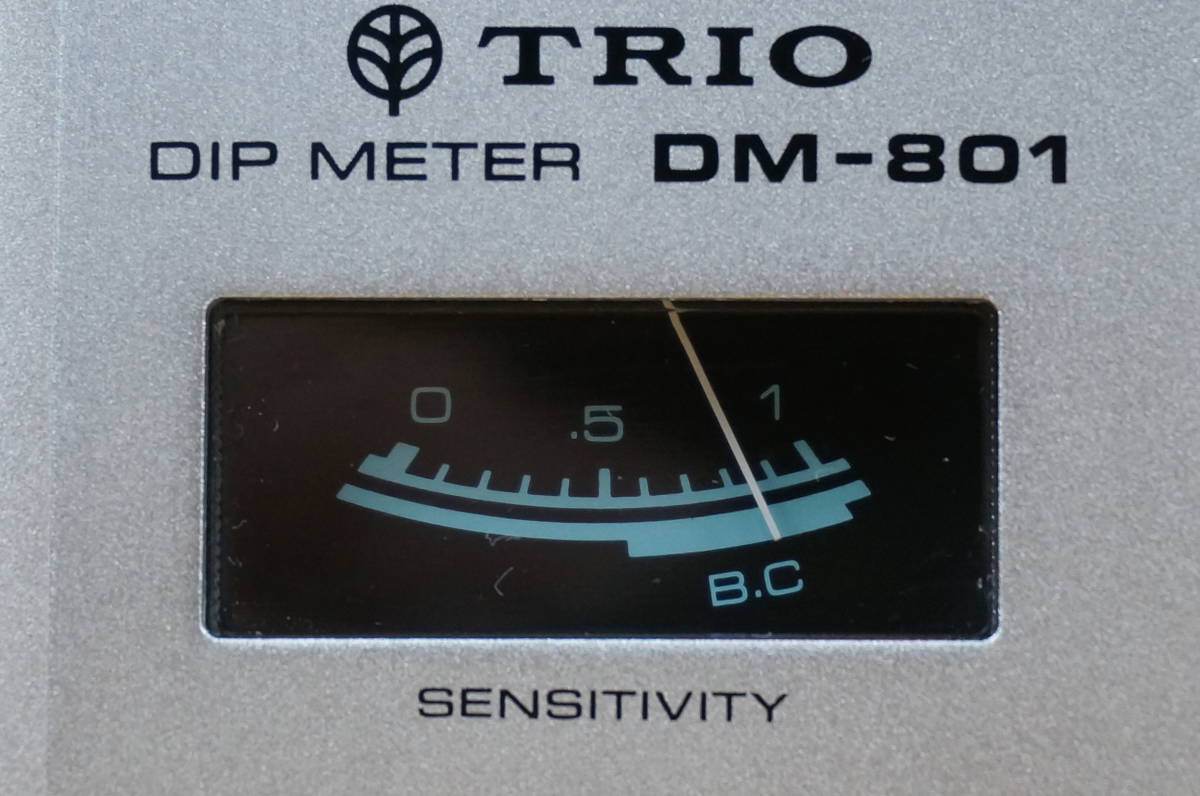 TRIO DIP METER ディップメーター DM-800 アンテナ 周波数 共振回路