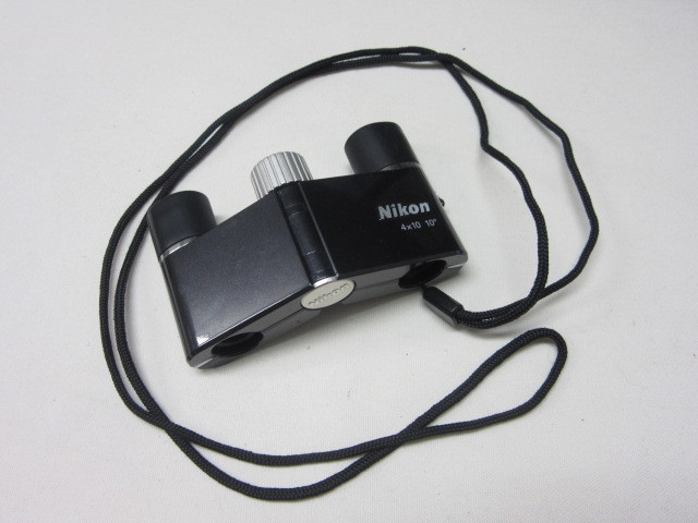◇ニコン Nikon 薄型軽量 小型双眼鏡 遊 ゆう 4×10D CF オペラ