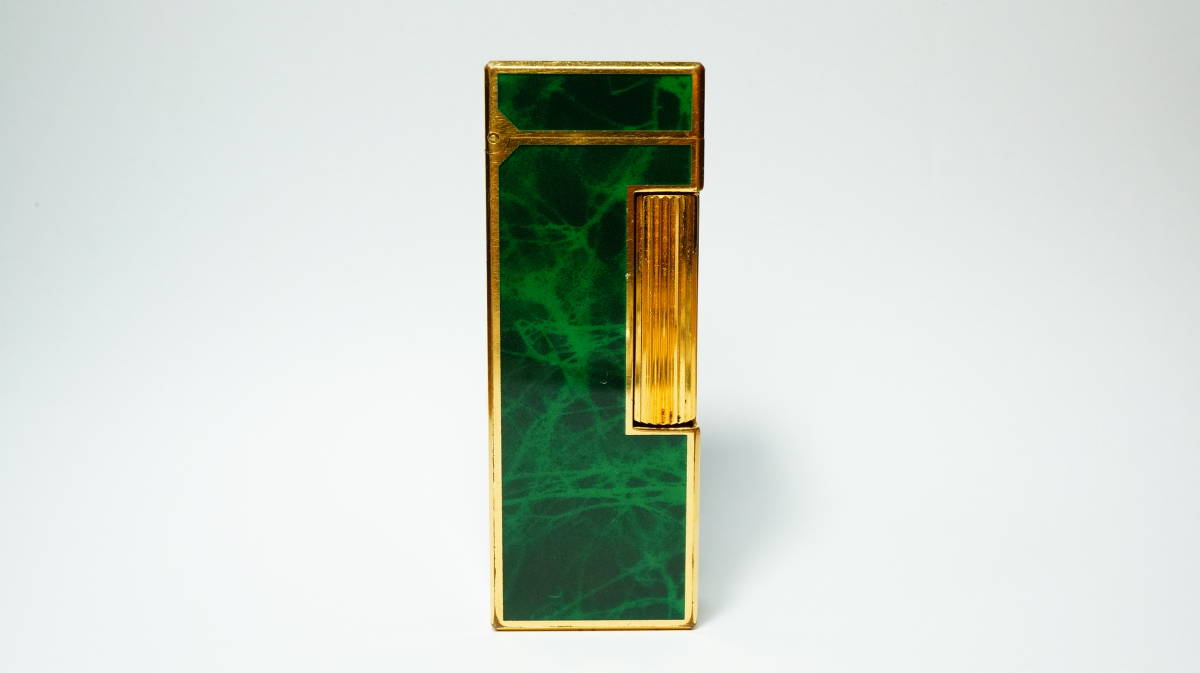 ダンヒル ガスライター 美品 グリーン Dunhill dunhill - スクエア