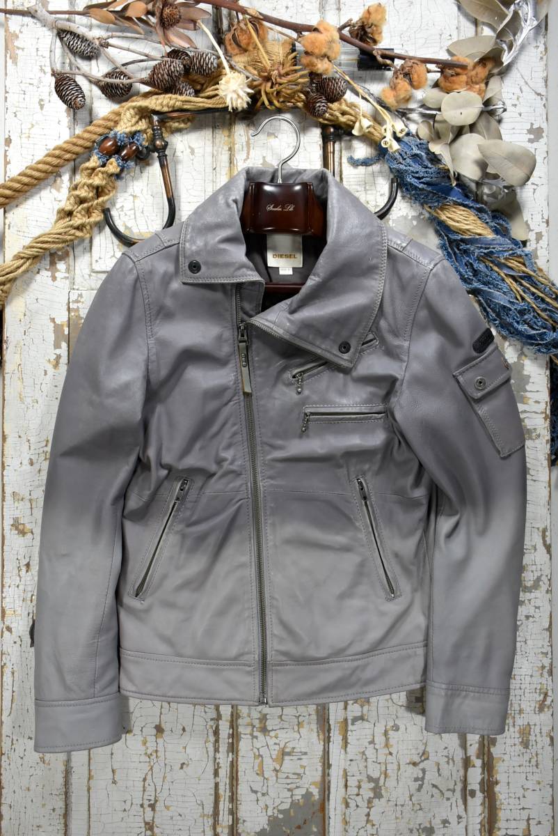 希少 最高ヴィンテージ加工 ディーゼル 【DIESEL】羊革 本革 
