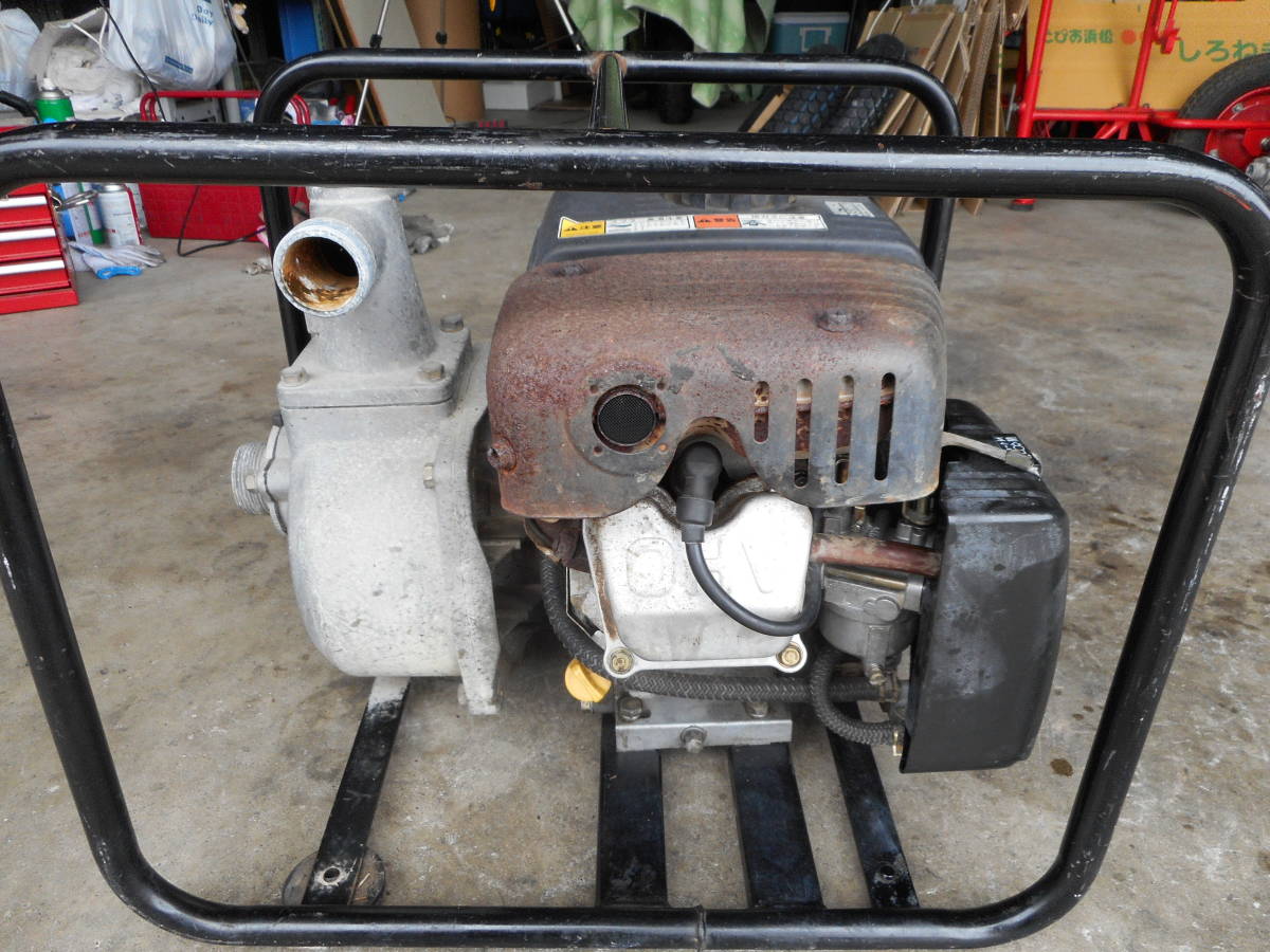 1.5インチ 工進 エンジンポンプ SEM-40WGM SEV-40X 中古 エンジン 
