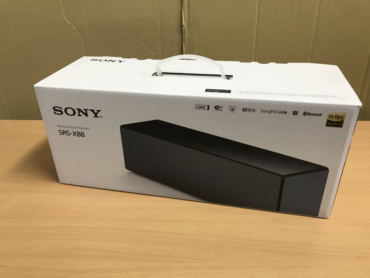 新作情報 【新品】 SONY ワイヤレススピーカー SRS-X88 ブラック