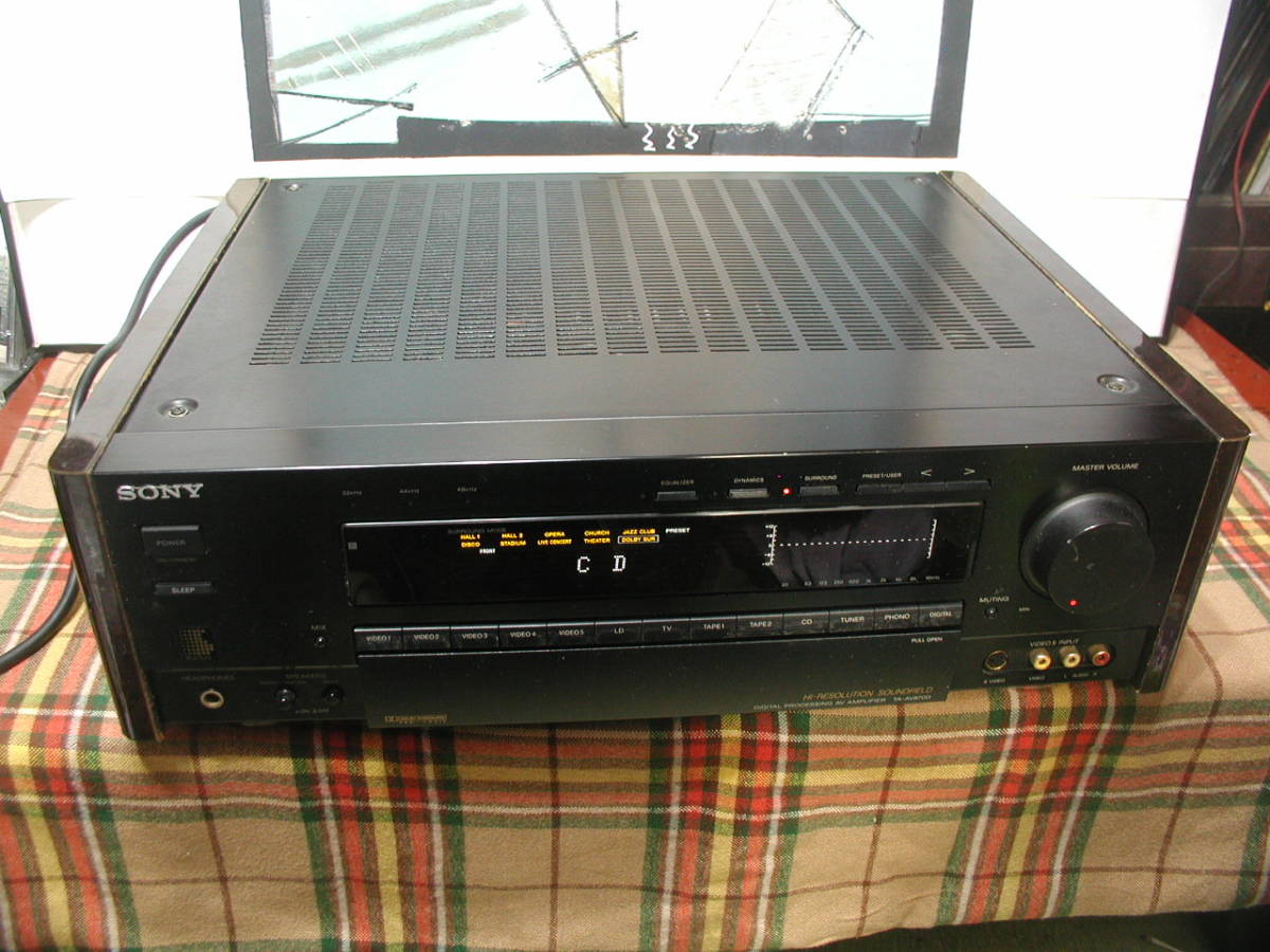 TA-AV870D SONY ソニー - デジタルプロセッシングAVアンプ プリメイン