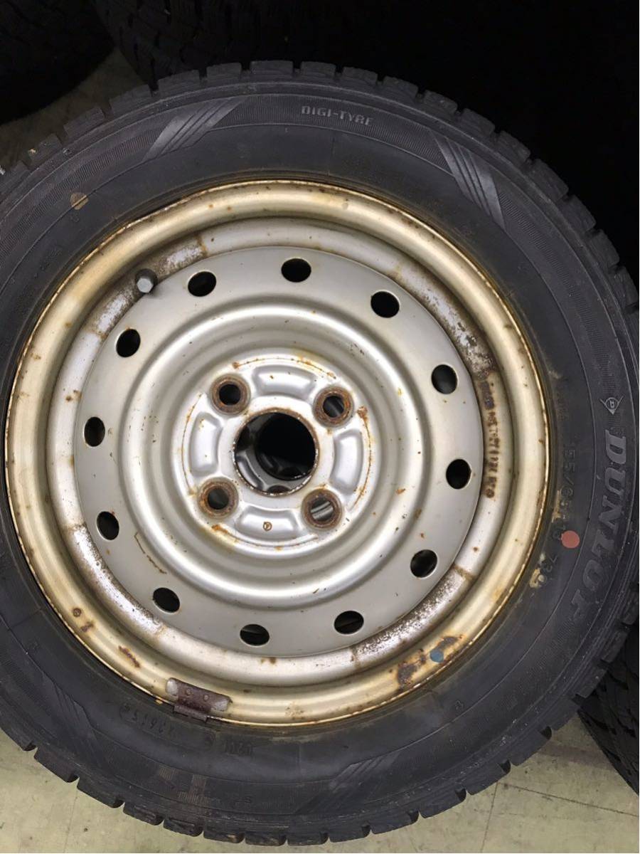 2026年最新Yahoo!オークション -155 155/65R13 73Q 鉄ホイール・激安4 