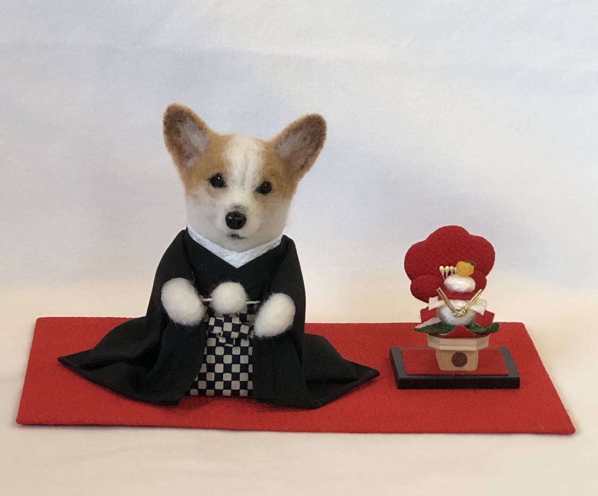 羊毛フェルト♪コーギー犬♪ハンドメイド♪犬§ 羊毛フェルト 【公式通販】
