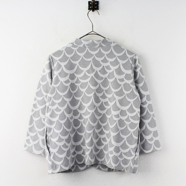 美品 Sally Scott サリースコット ウロコ ジャガード ジャケット M 