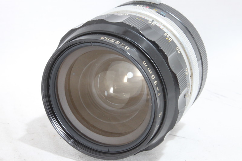 Nikon 35mm F2 Auto ニコン NIKKOR-O + 返品不可 #20709ジャンク品