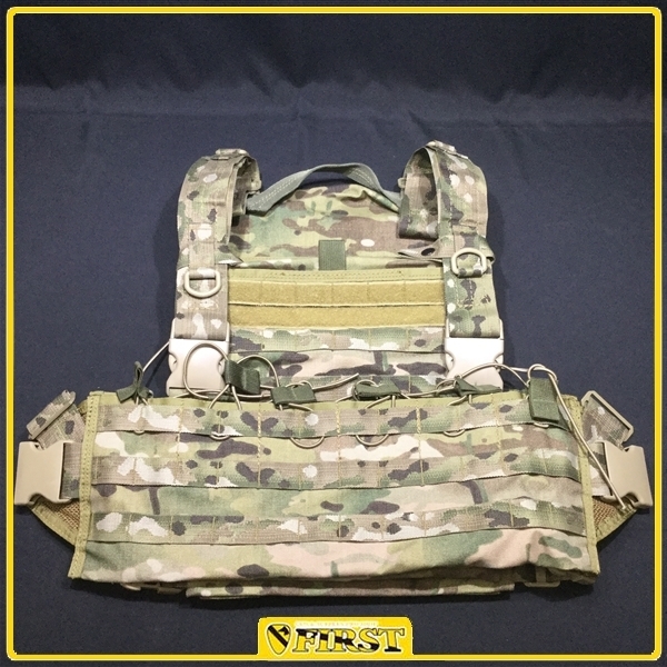 0489】美品 実物HSGI製 WEESATCH チェストリグプレートキャリア MC ハイスピードギア