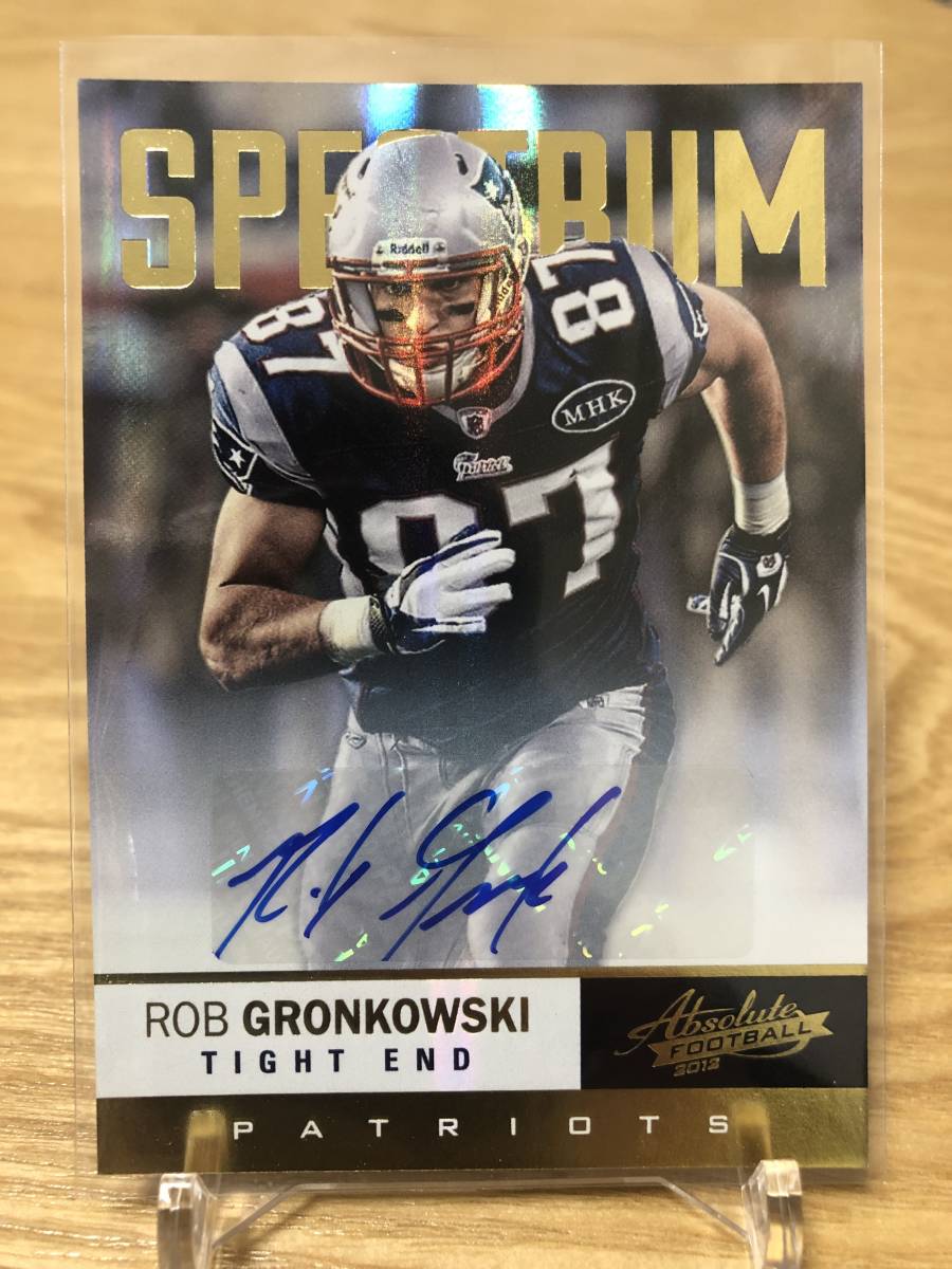 送料無料，安い NFL ROB GRONKOWSKI auto /75 Absolute(スポーツ)｜売買されたオークション情報、yahooの商品情報をアーカイブ公開 - オークファン その他