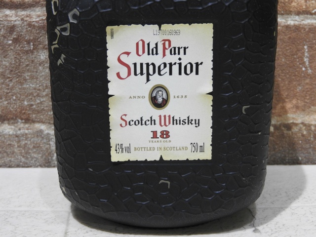 売切 未開栓 Old Parr Superior 18年 43% 750ml / Grand Old Parr 12年