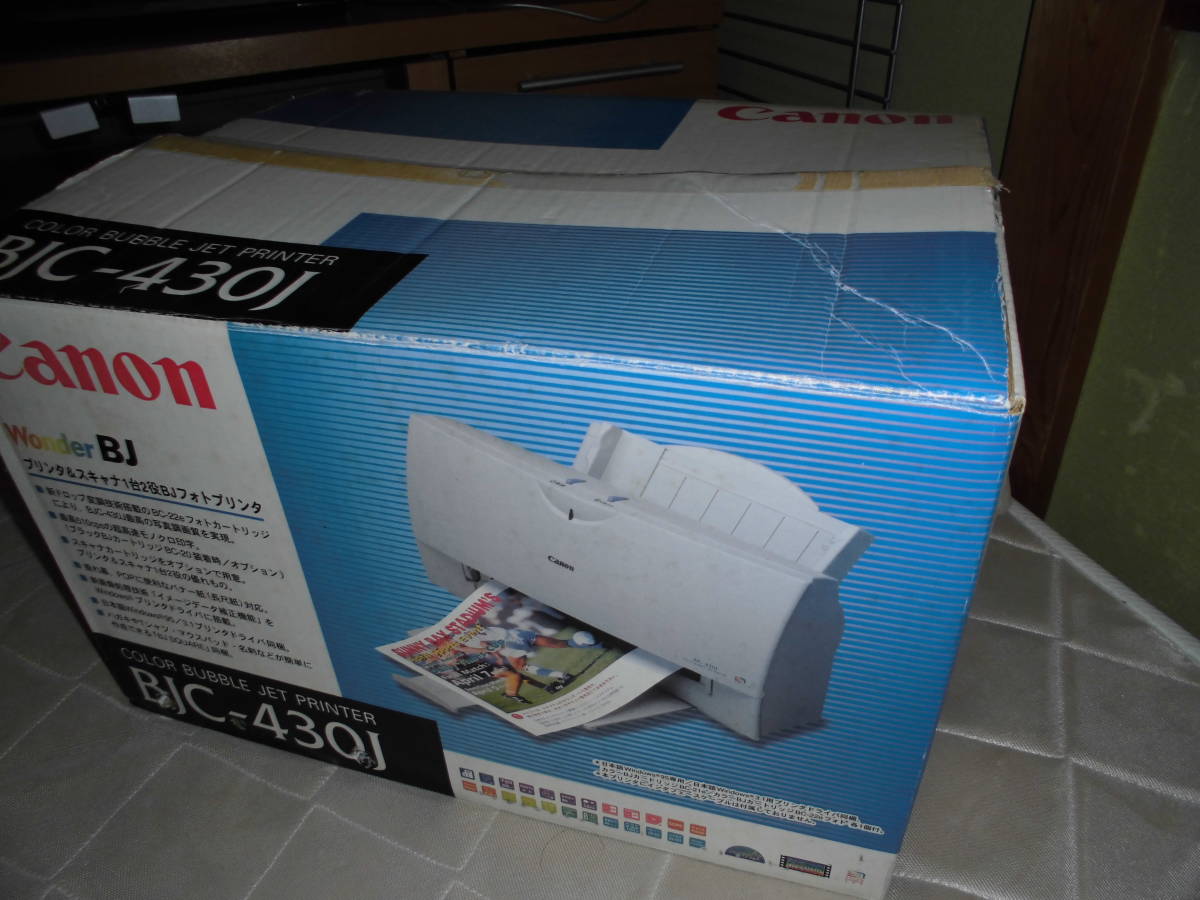 動作確認済み】canon BJC-430J D Lite カラーバブルジェットプリンター