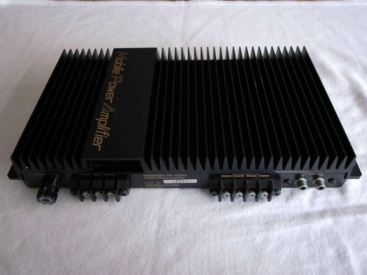 ナカミチ Nakamichi - 公式通販 PA-350 車載用パワーアンプ⁄Nakamichi 