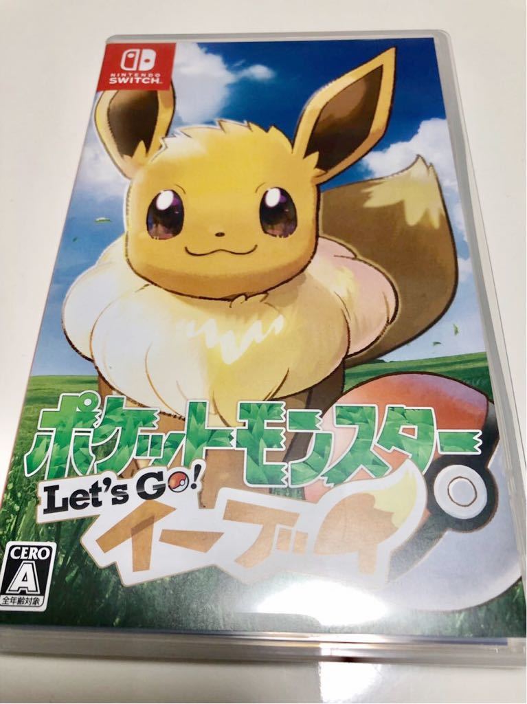 美品 送料込み Nintendo Switch 任天堂 ニンテンドースイッチ ポケットモンスター Let's GO！ イーブイ ピカブイ ポケモン ソフト 