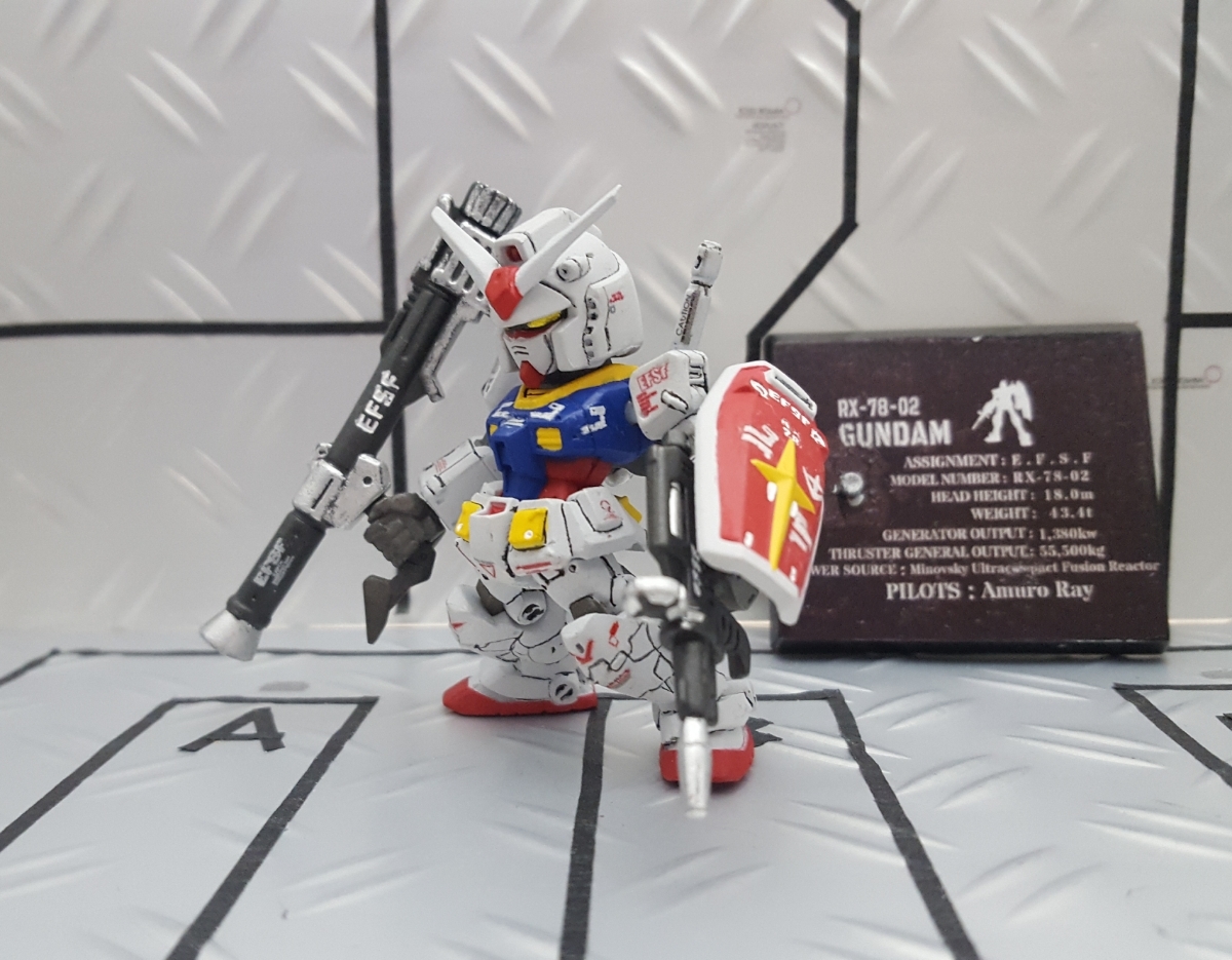 ガンダムコンバージ 改造 製作途中 ガンダムコンバージ EX-Sガンダム
