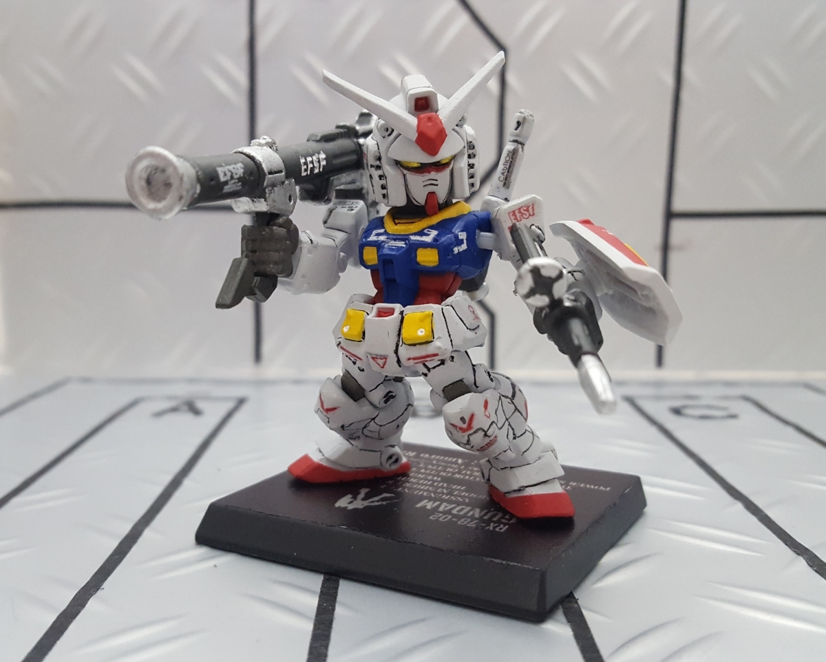 ガンダムコンバージ 改造 製作途中 ガンダムコンバージ EX-Sガンダム