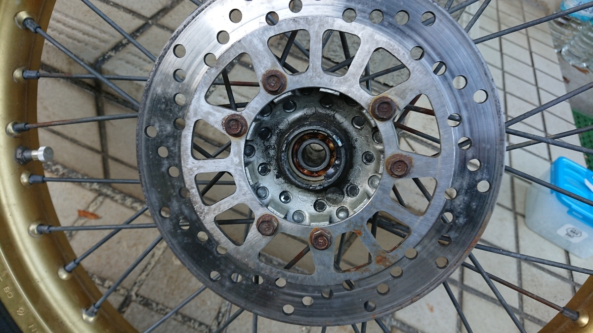 ヤマハ 1KH フロントホイール セロー -セロー225 タイヤの中古品・新品