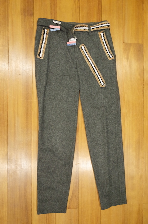 サカイ　sacai ウールパンツ　グレー