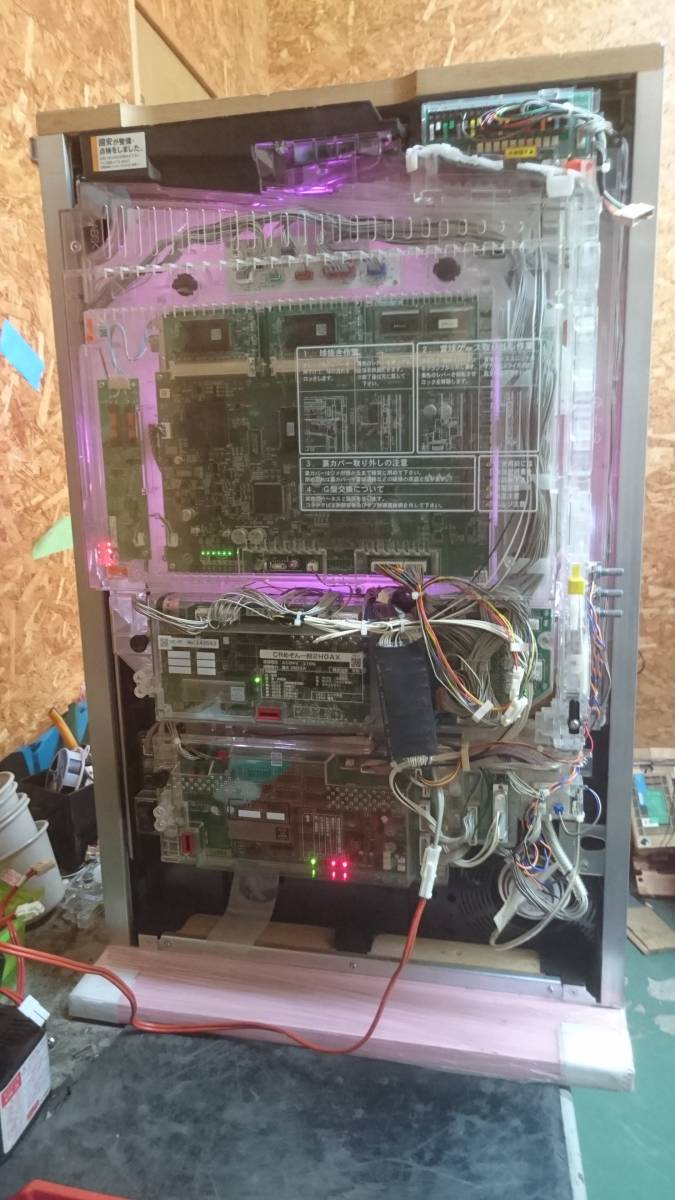 パチンコ実機 CRめぞん一刻～桜の下で～H0AX オート＋循環仕様 固定台付き