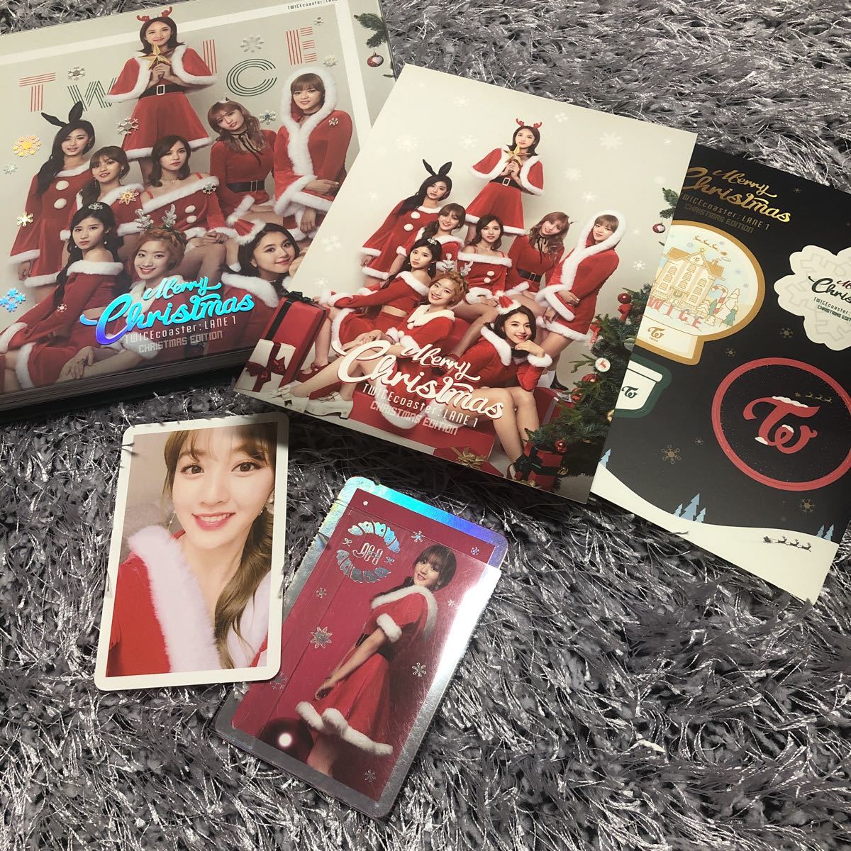 TWICE トゥワイス クリスマス エディション CD トレカ ジヒョ セット