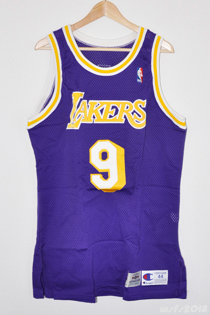 安い，新作 NBA/ ロサンゼルスレイカーズオーセンティックジャージ #9ニックヴァンエクセル Champion/チャンピオン(記念ユニフォーム)｜売買されたオークション情報、yahooの商品情報をアーカイブ公開 - オ ユニフォーム