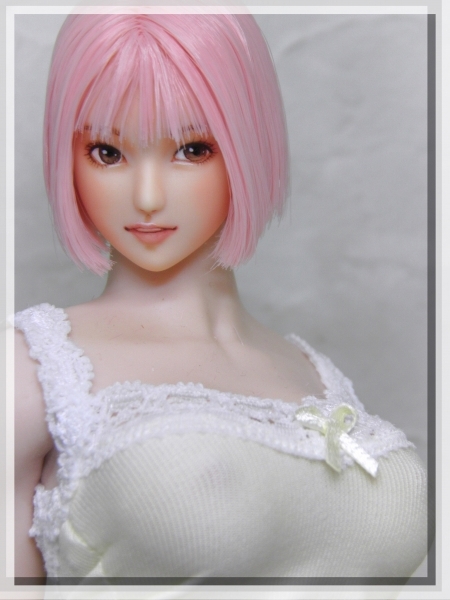 CADF ☆ 1/6 ドール カスタムドールヘッド カスタムヘッド 0109 捺花 (な