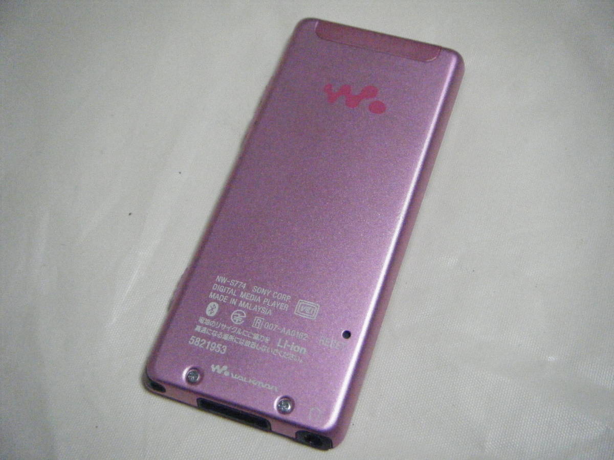 SONY ウォークマン NW-S774 8GB ビビッドピンク 【公式通販】