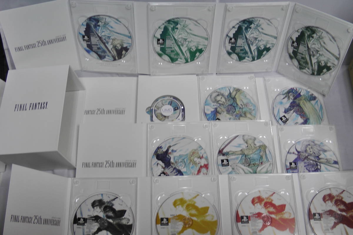 極美品！限定FINAL FANTASY アニバーサリーBOX PS3 FINAL FANTASY 25th ANNIVERSARY ULTIMATE BOX ファイナル