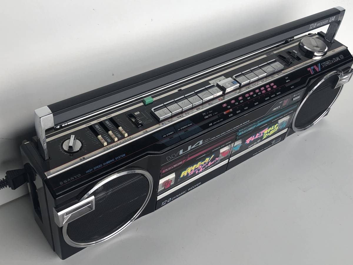 サンヨー - SANYO mr Yahoo!オークション 「sanyo wu4」ラジカセ