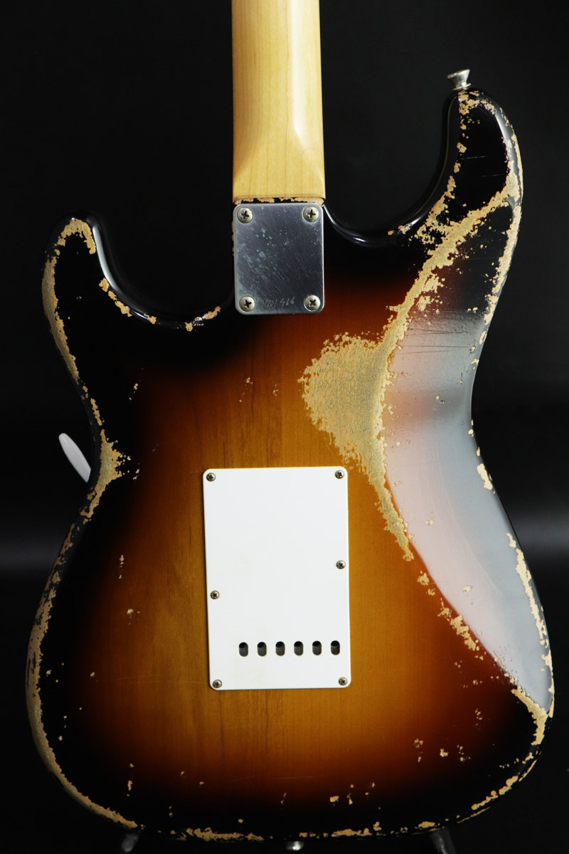 低価，得価 Fullertone Guitars Stroke 60 Heavy Rusted 3 Tone Sunburst