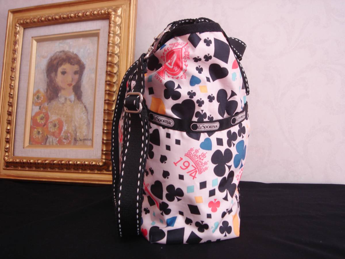 ☆LeSportsac レスポートサック 2014年40周年記念！トランプ柄 バッグ 