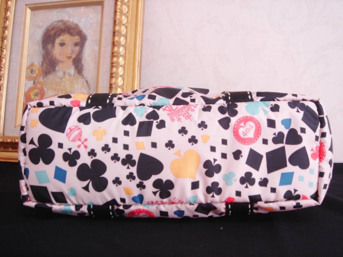 ☆LeSportsac レスポートサック 2014年40周年記念！トランプ柄 バッグ 
