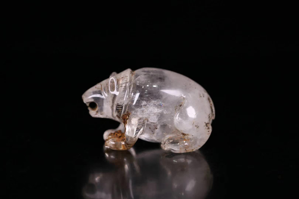 中国水晶彫りの世界｜MOEMI SUGIMURA 総手彫り『中国四大名楼衝立 