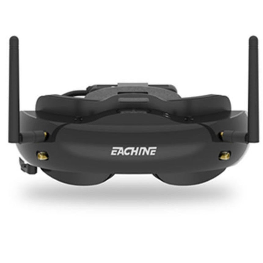 Eachine 　EV200D 1280×720 5.8G 72CH 　黒　Black　真 ダイバーシティ FPVゴーグル　HDポート in 2D/3D　内蔵DVR Set B
