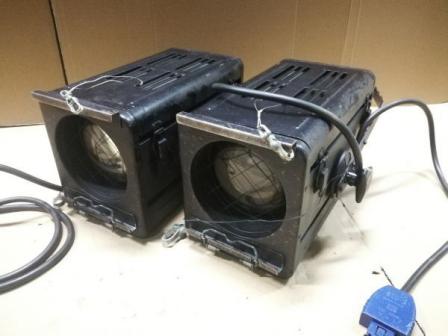 ②2灯セットRDS龍電社 0.5KQS-Ⅱ Q-spot Light 125V-500W Q