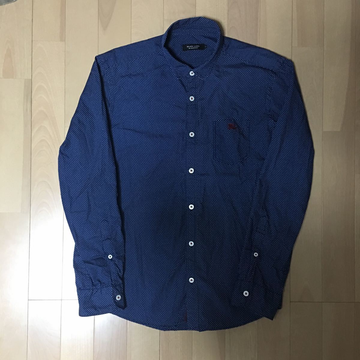 参考定価約2万【BURBERRY BLACK LABEL/バーバリーブラックレーベル/胸 