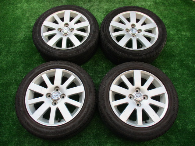 ​【バリ溝】185/55R15 ダンロップ エナセーブ ベリーサ純正ホイール4本 バリ溝】185/55R15 ダンロップ エナセーブ ベリーサ純正ホイール4本