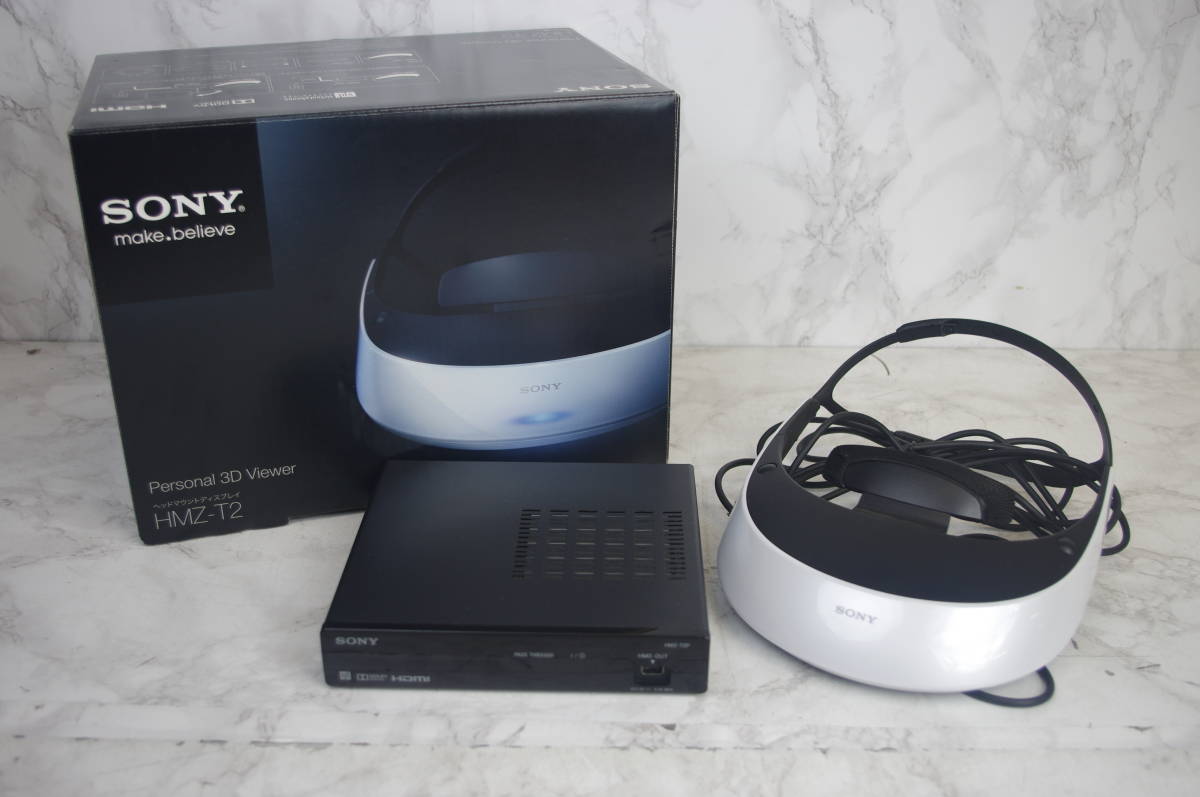 3D HMZ-T2 Personal Viewer Sony Head Mounted Display | Sony's