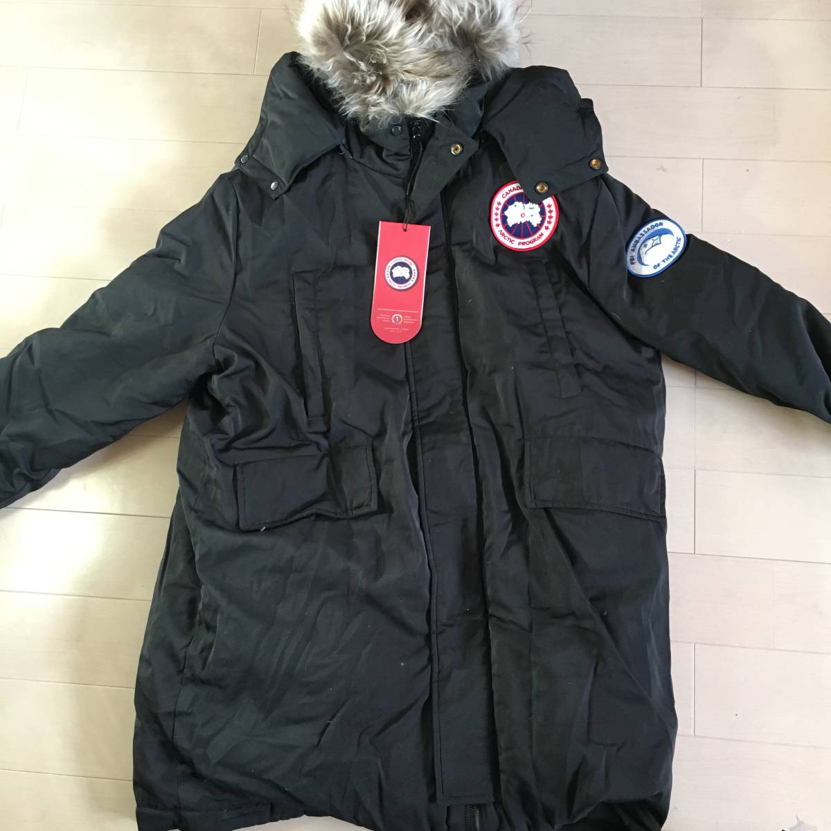   カナダグース ブラック ダウンジャケット カナダグース ブラック XL CANADA GOOSE カナダグース 3808MB 国内正規