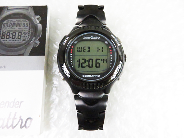 SCUBAPRO Xtender Quattro ダイブコンピュータ（ダイブコンピューター  