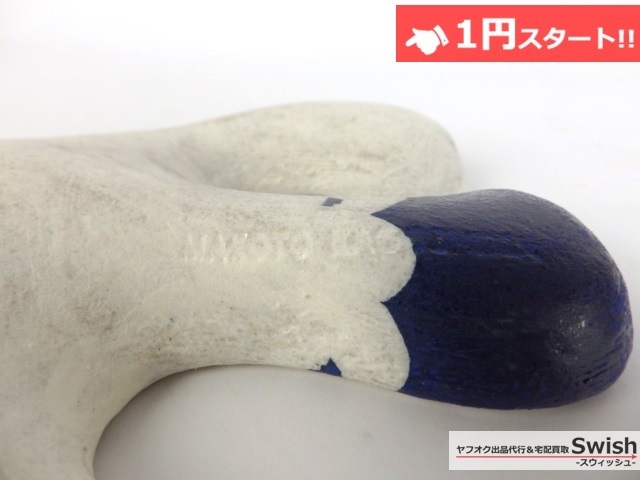 A821○鹿児島睦○未使用 ③ Linnut 鳥 の オブジェ○ 【公式通販】